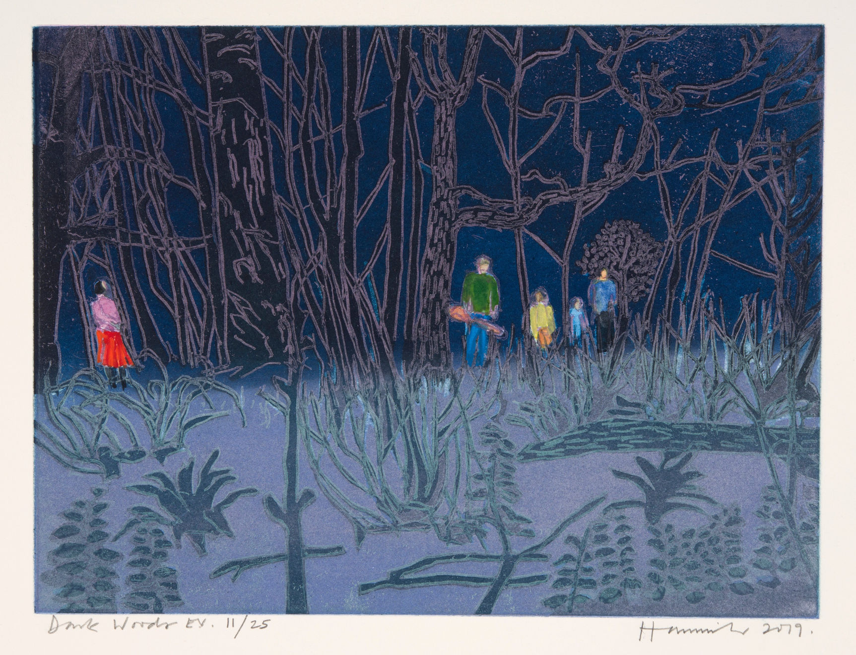 Tom Hammick, Dark Woods E.V. 11/25, 2019