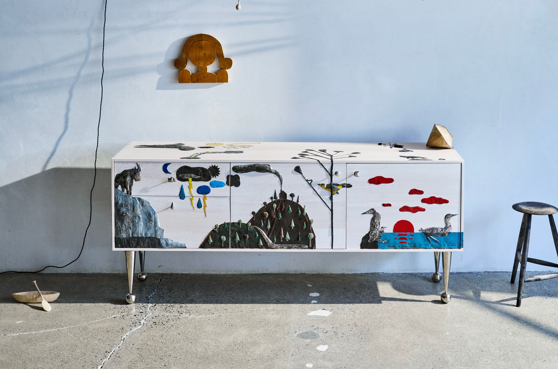 Sawkille Co., Loon Sunset Credenza, 2023