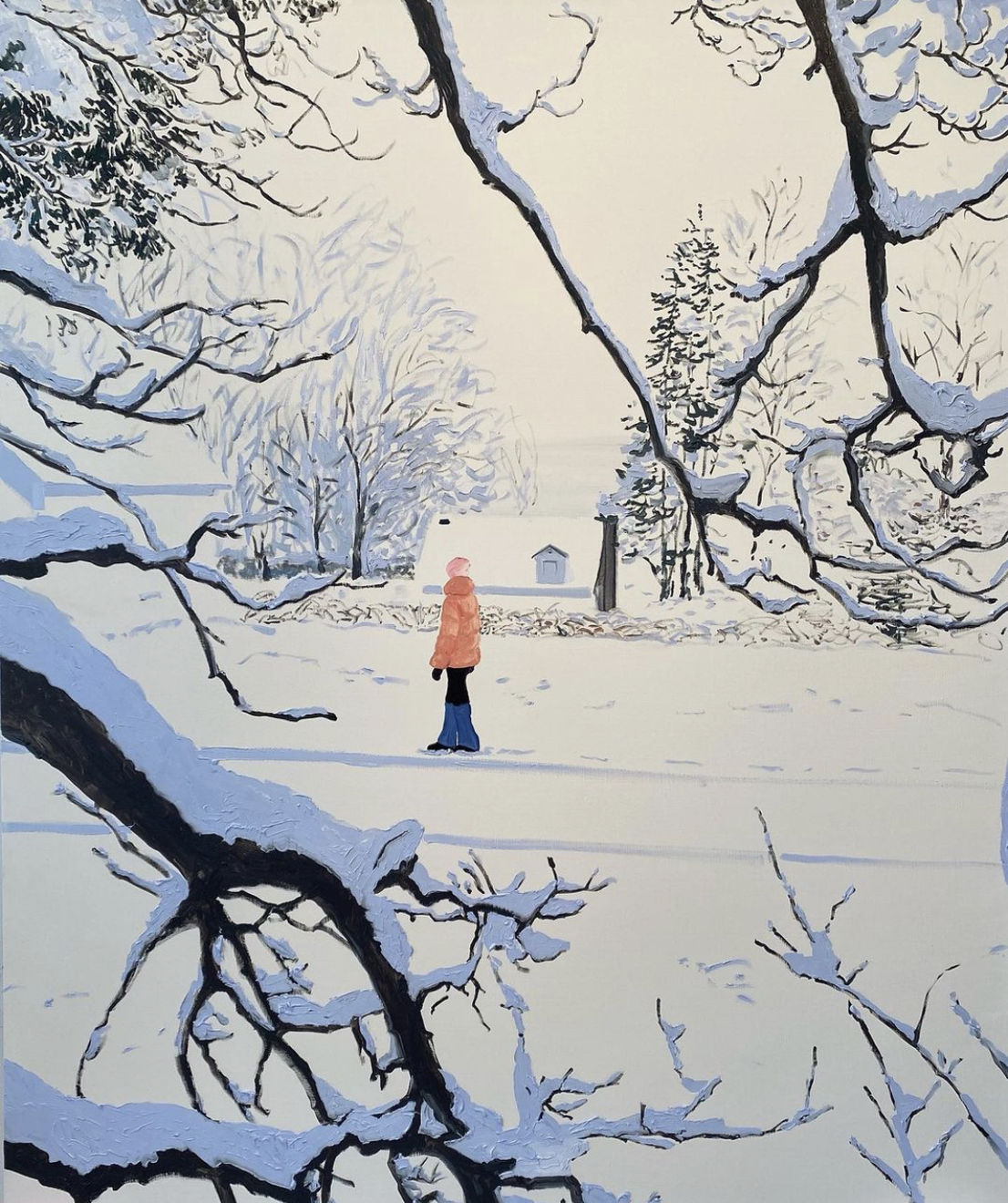 Sebastian Blanck, Magnolia Road Blue, 2021