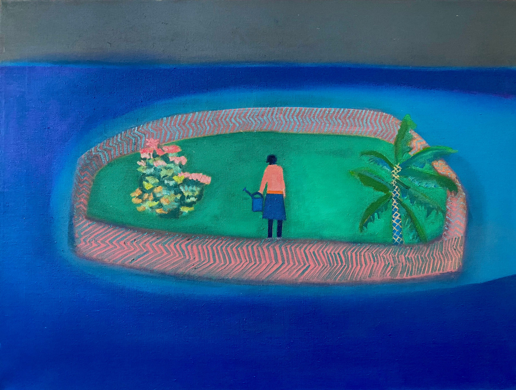 Tom Hammick, Floating Garden, 2018