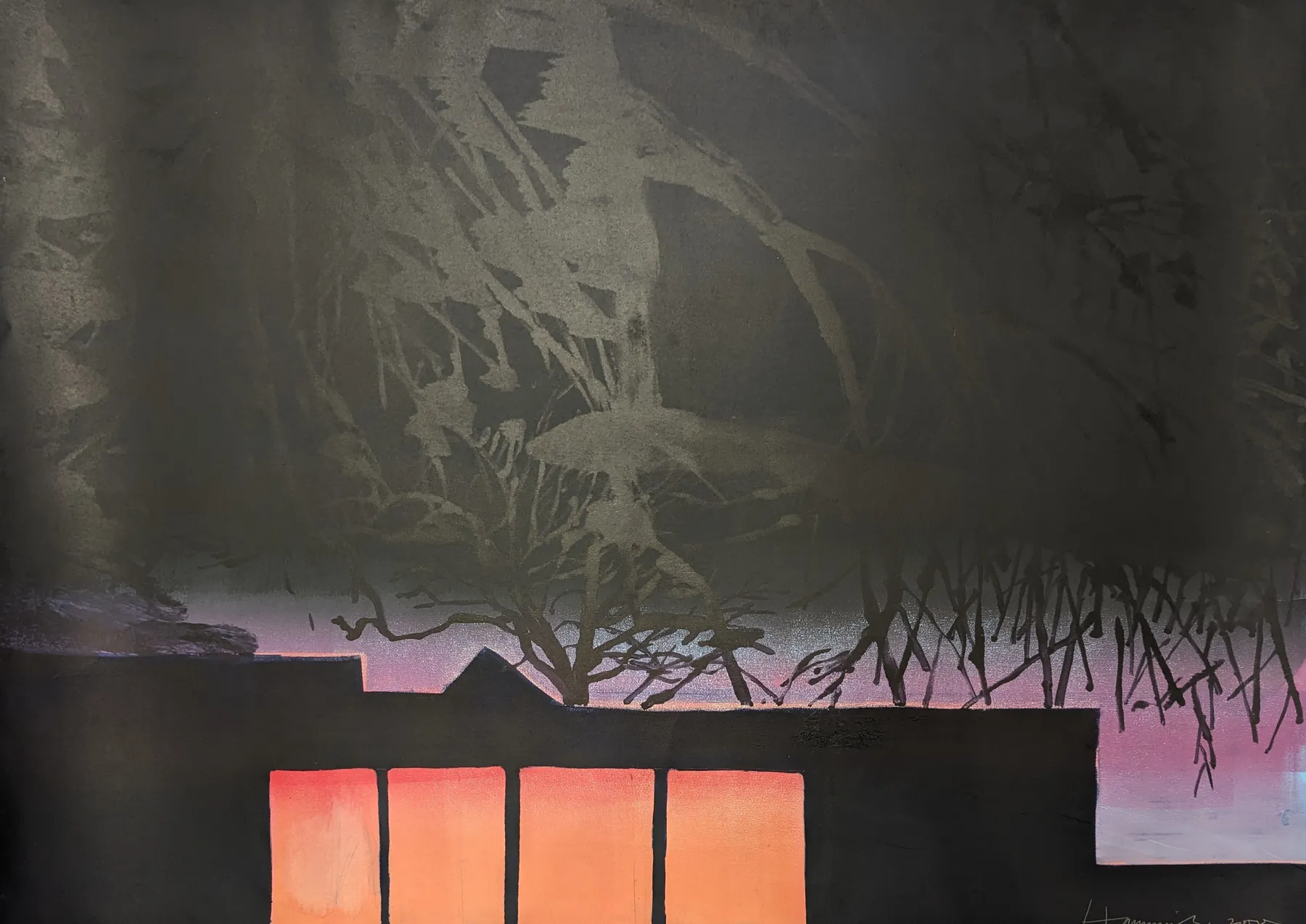 Tom Hammick, Night Studio 1/2, 2008