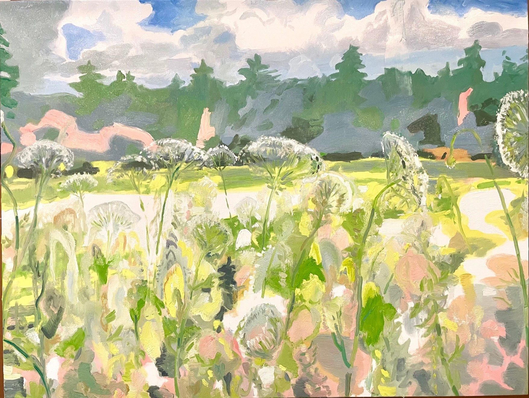 Eric Aho, Wild Meadow, 2024