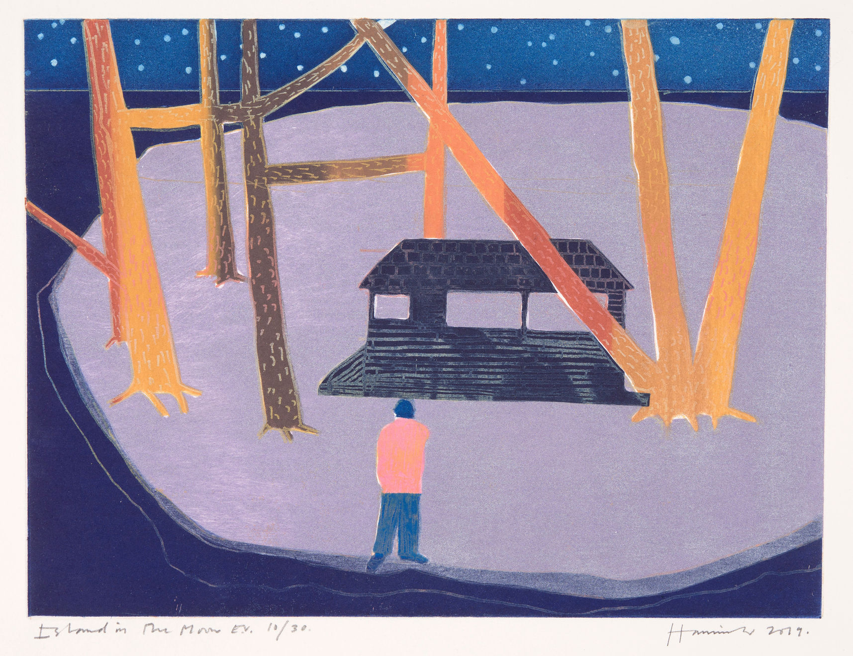 Tom Hammick, Island in the Moon E.V 10/30, 2019