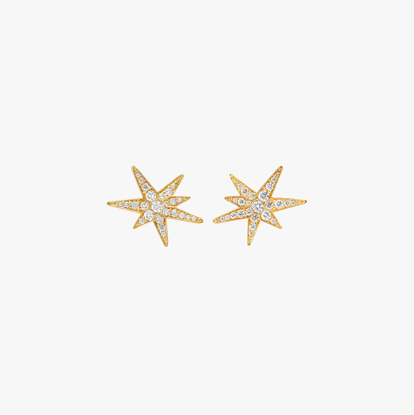 Ole Lynggaard Copenhagen, Funky stars small earrings