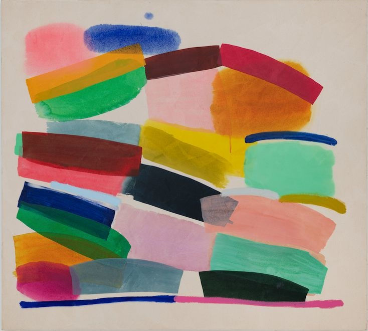 Vicki Sher, Big Blue Dot, 2020