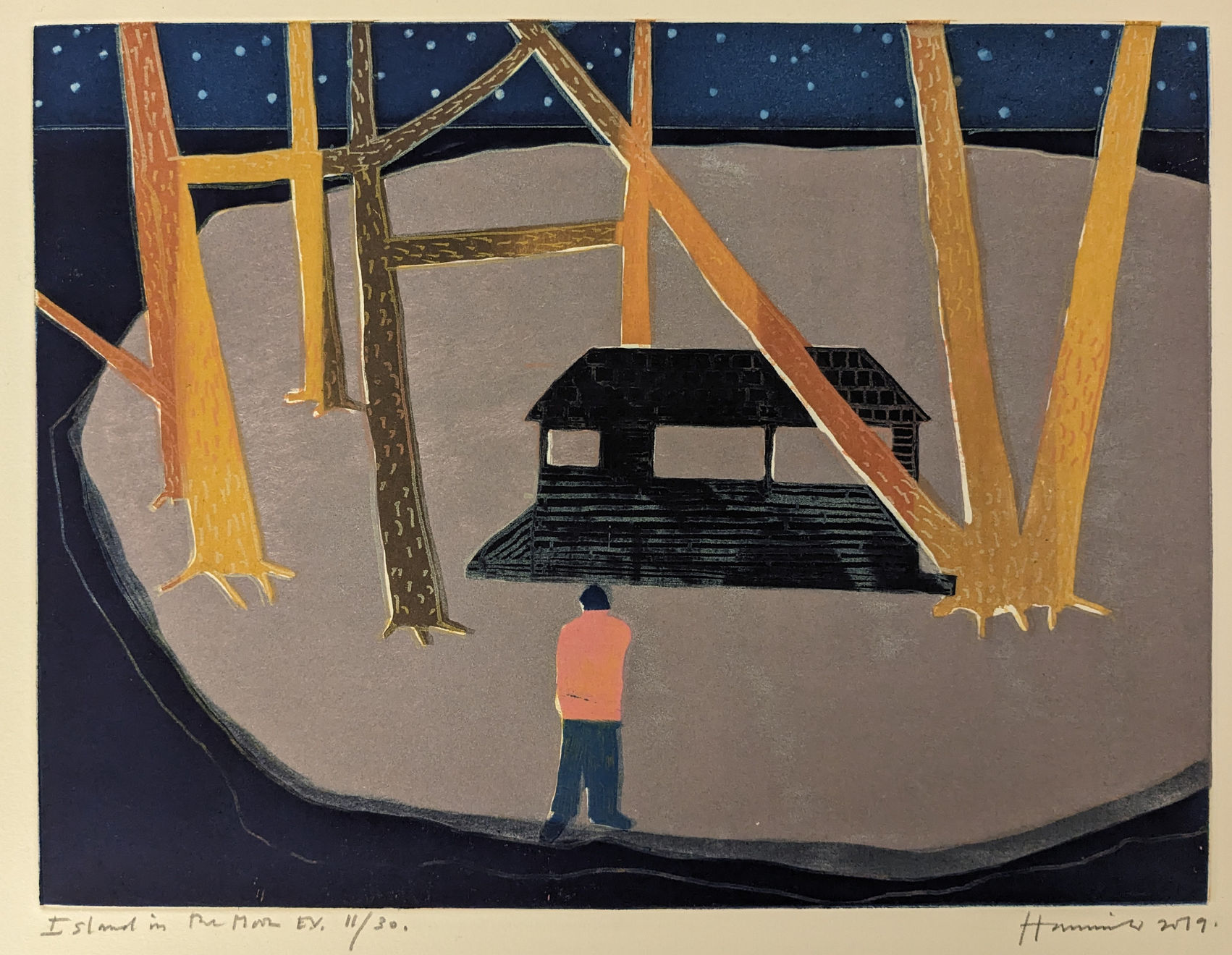 Tom Hammick, Island in the Moon E.V. 11/30, 2019