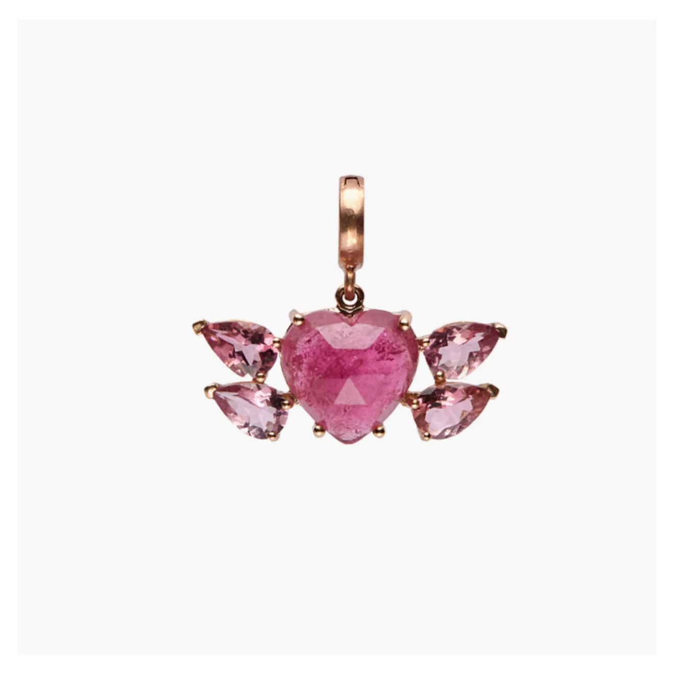 Have a Heart x Muse, Pink Tourmaline Heart Charm