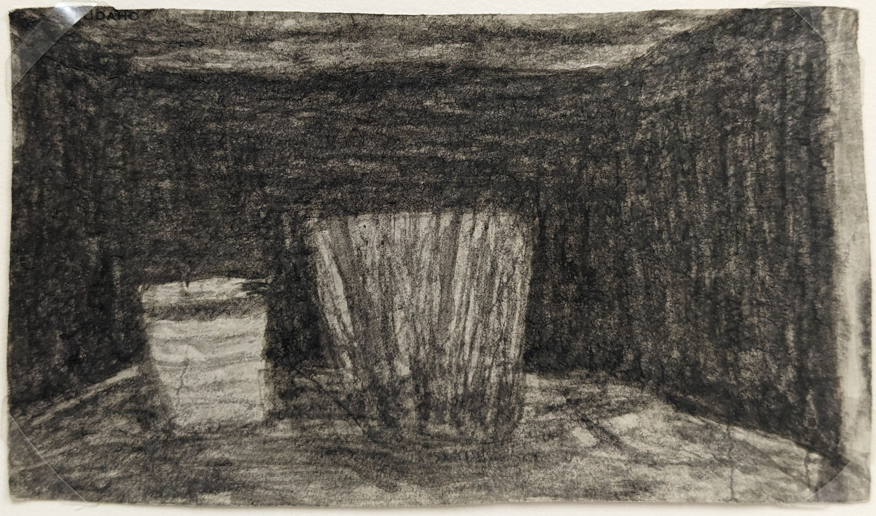 James Castle, Untitled (objects in room), n.d.