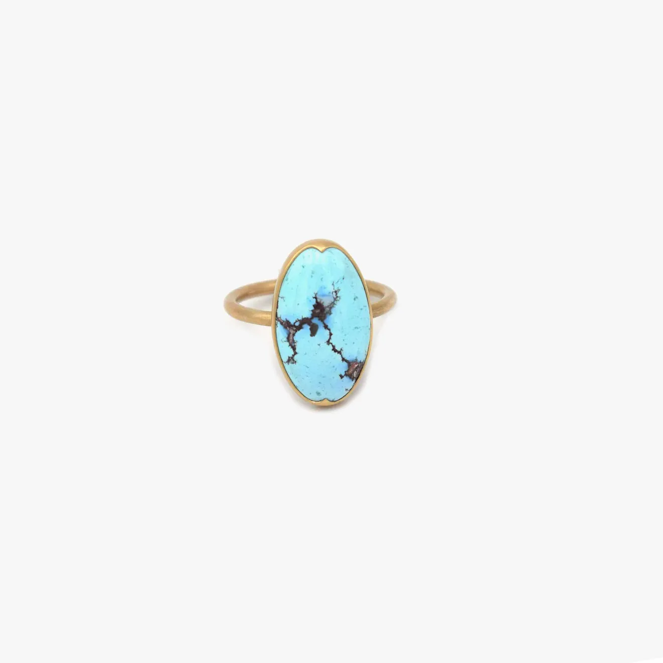 Gabriella Kiss, Khazak Turquoise Ring