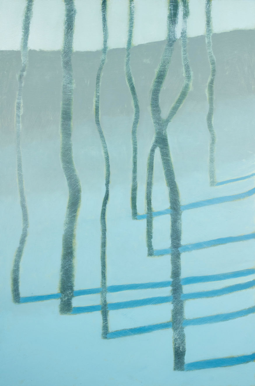 Mike Piggott, Winter Aspens, 2021