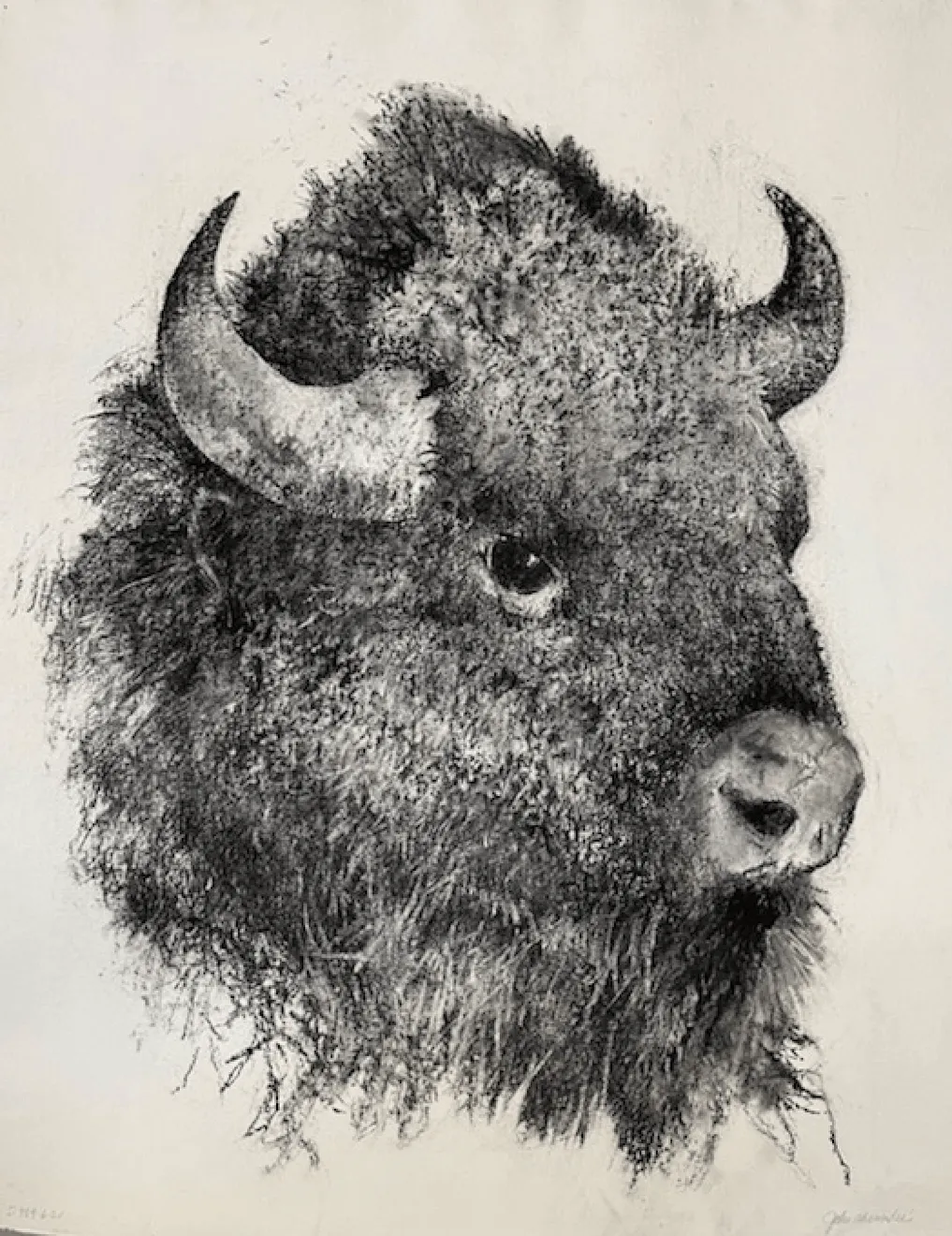 John Alexander, The Stare, 2021