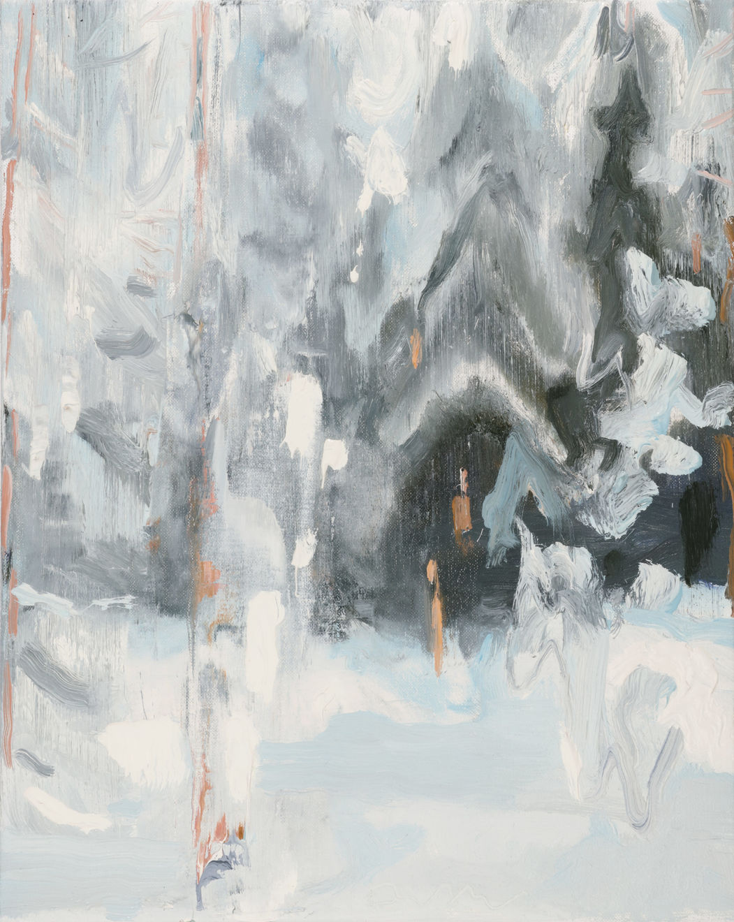 Eric Aho, Winter Forest, 2018