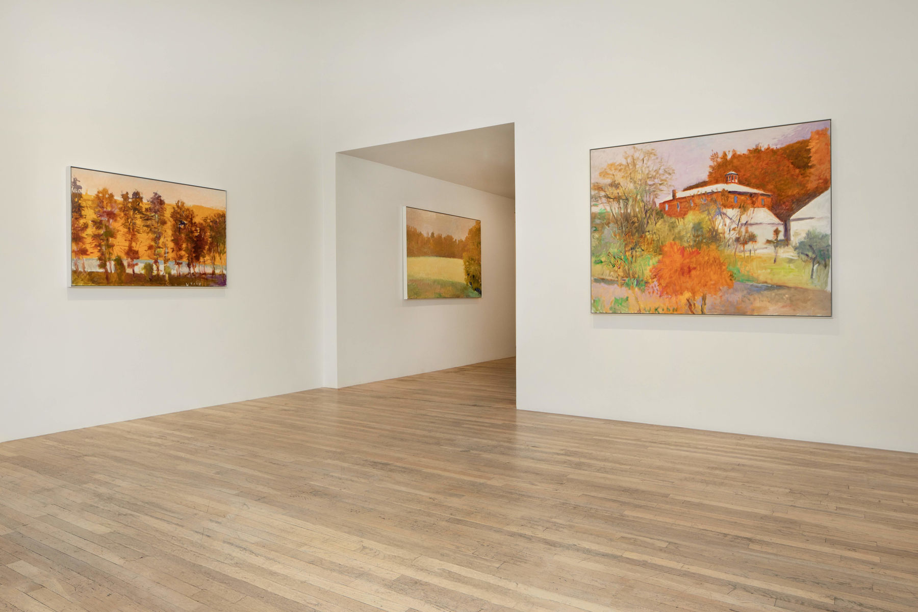 Wolf Kahn, In the Back of the Vermont Studio Center, 2001