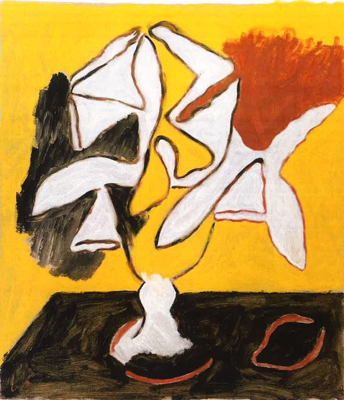 Wayne Pate, Brutalist Bouquet with Lemon No. I, 2022