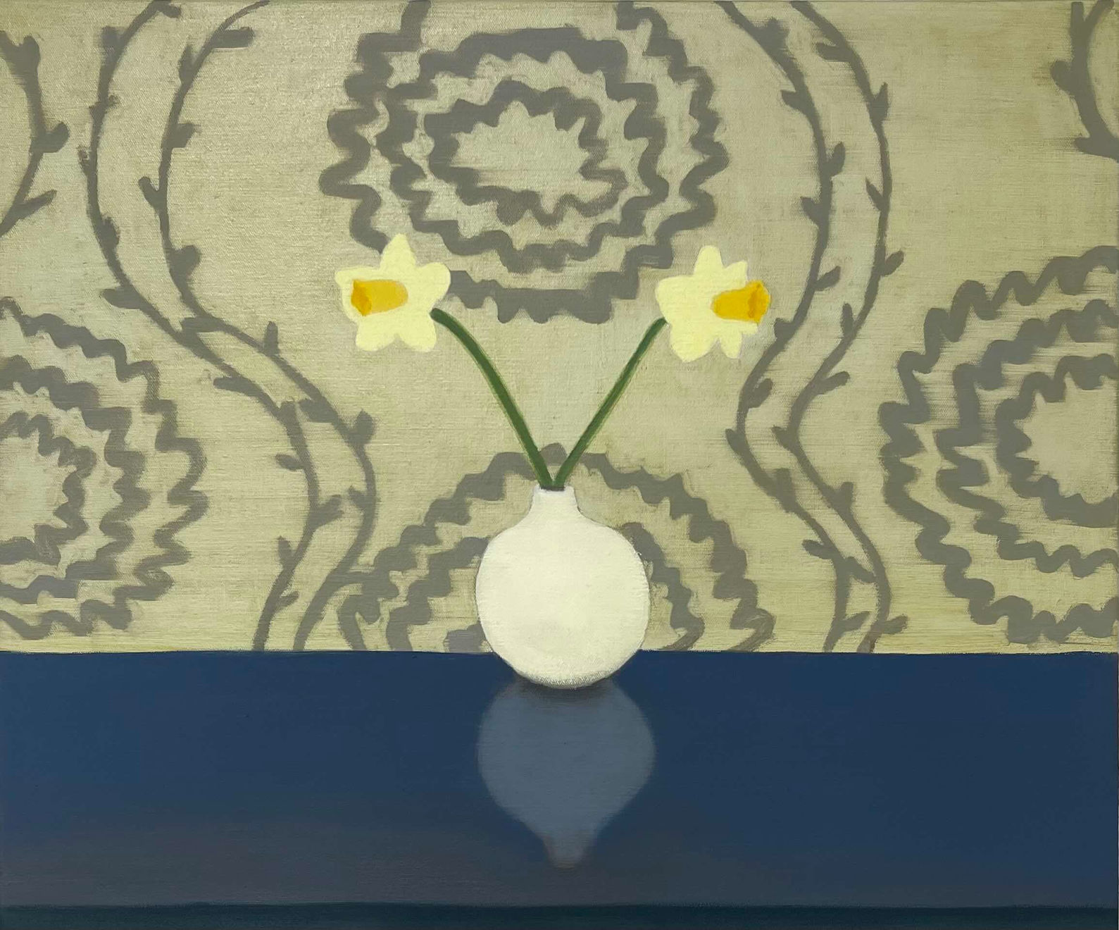 Mike Piggott, Two Daffodils No. 1, 2025