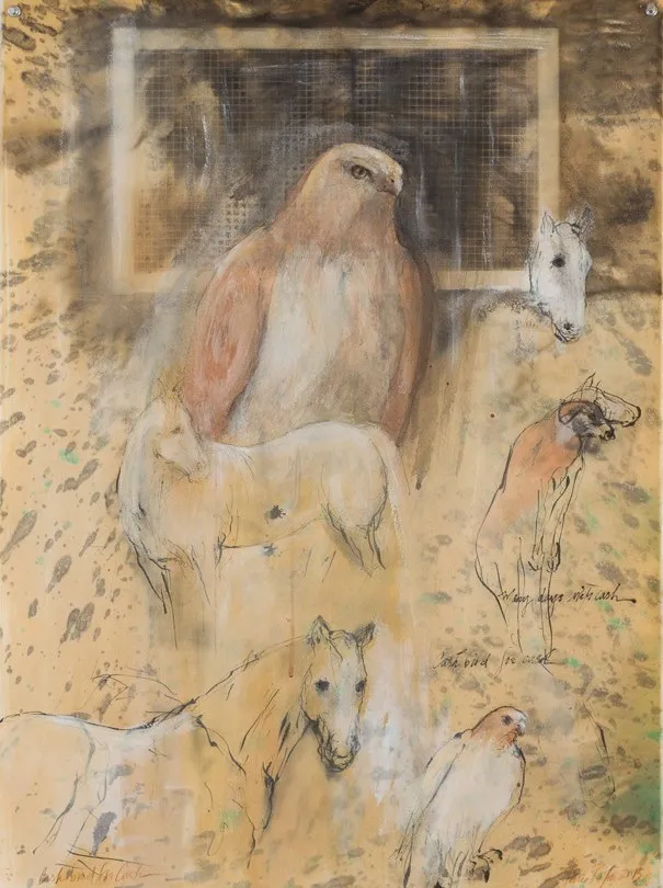 Jane Rosen, Cash Bird for Cash, 2015