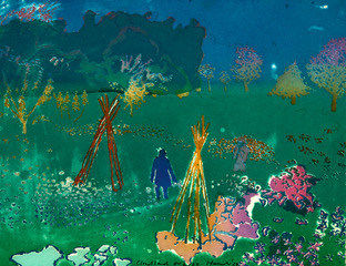 Tom Hammick, Cloudland, E.V 14/25, 2022