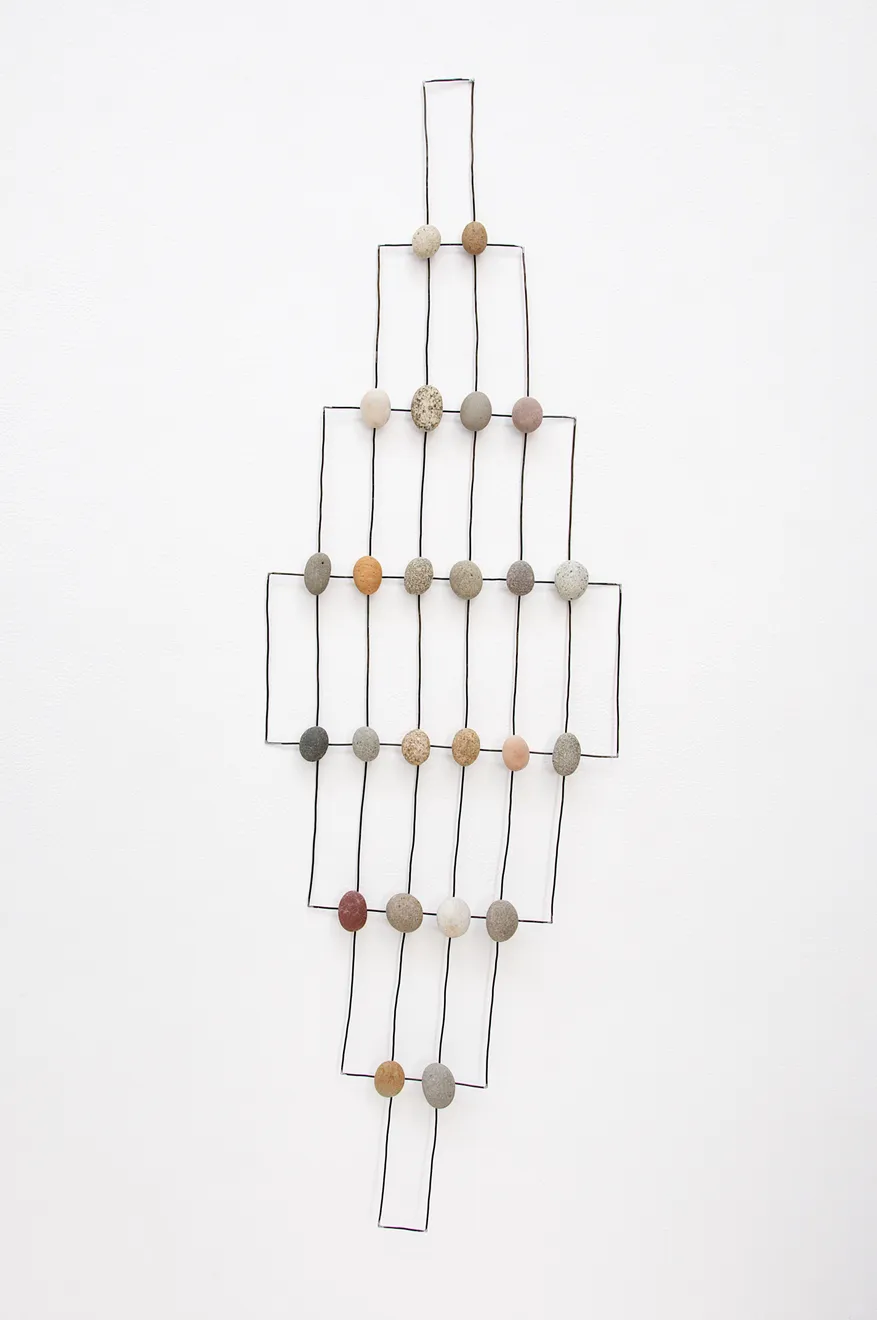 Mari Andrews, River Rock Grid, 2020