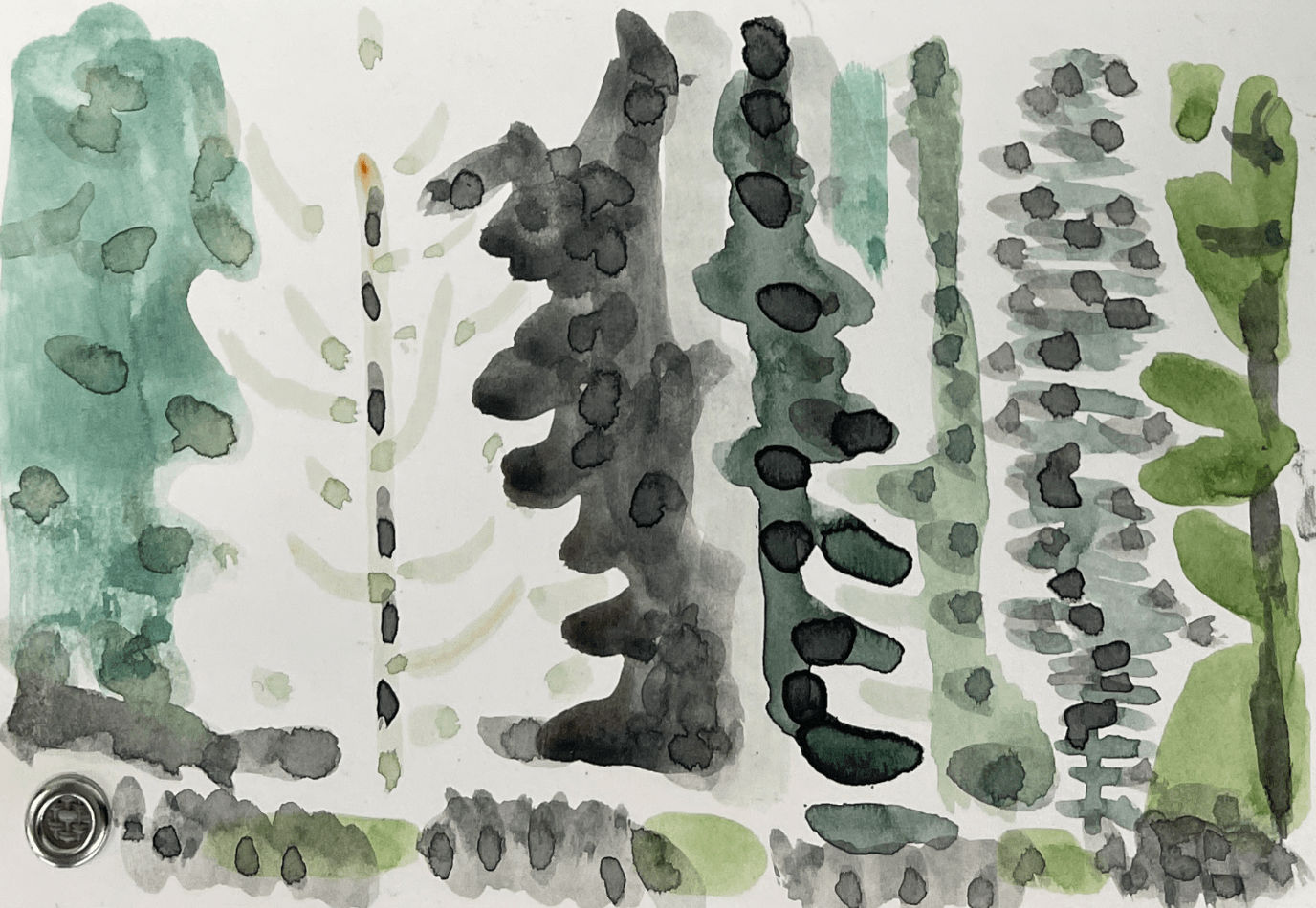 Mike Piggott, Winter Trees, 2021