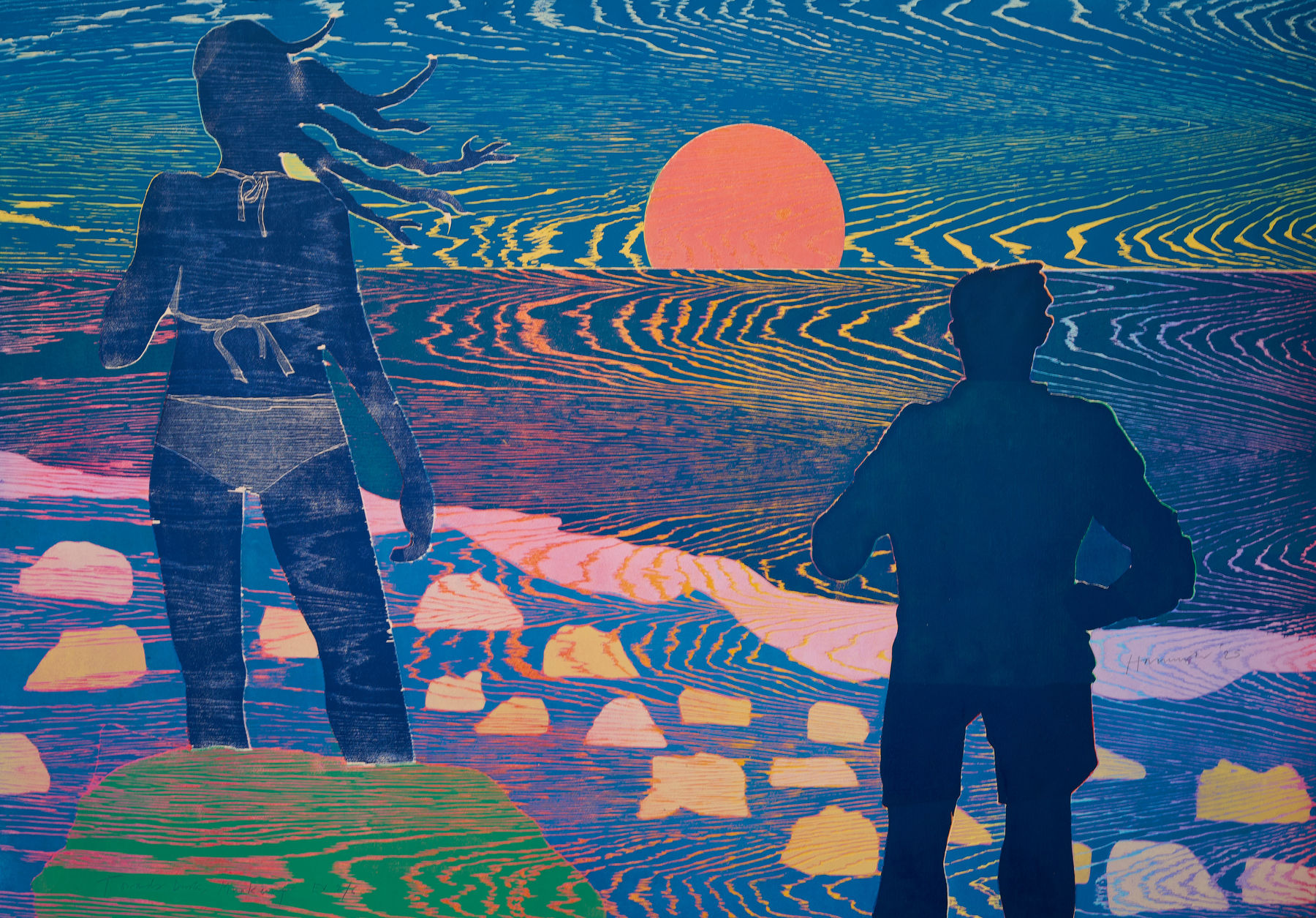 Tom Hammick, Towards Dusk, Munkerup, E.V. 2/6, 2025