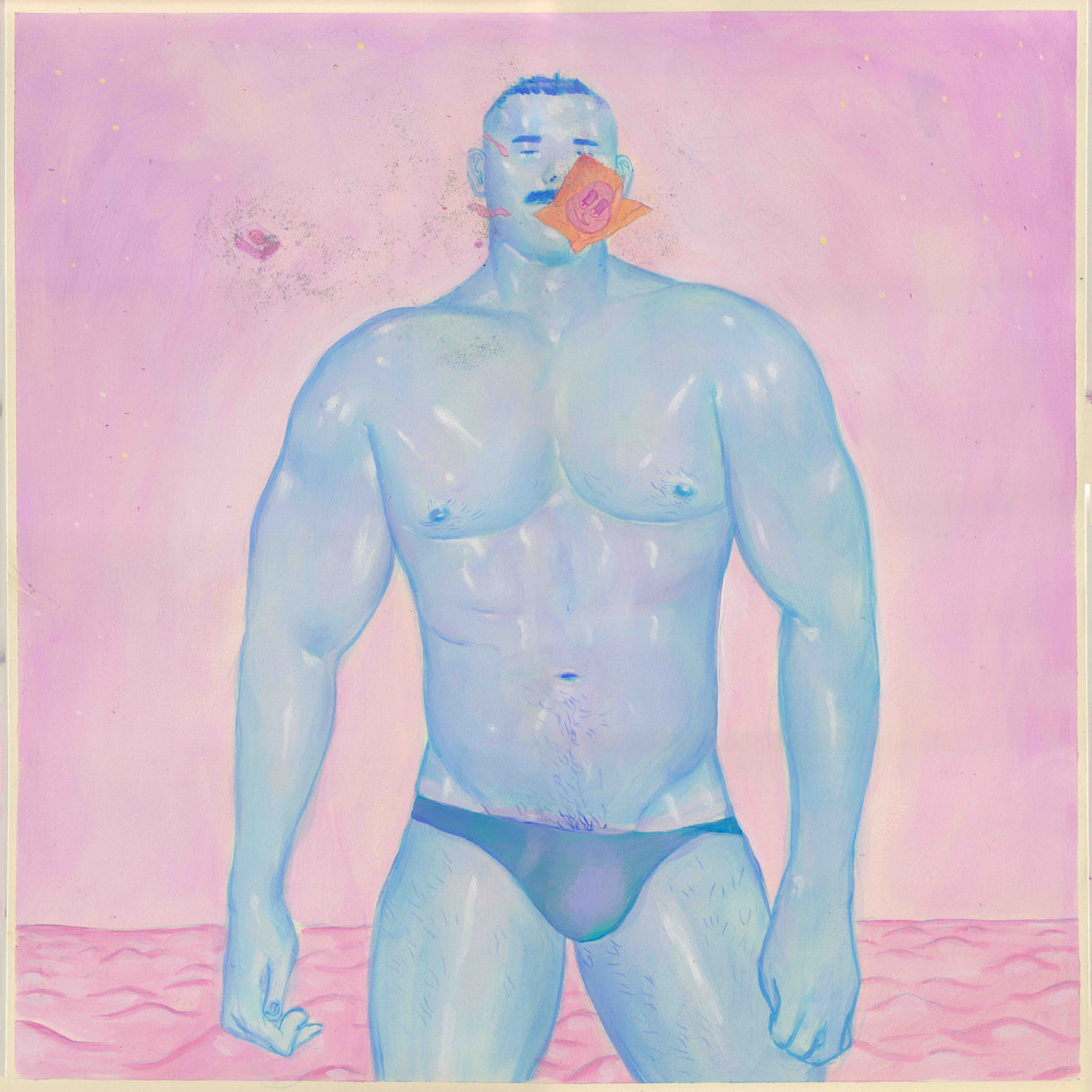 Justin Yoon, Blue Dream at the Beach, 2018