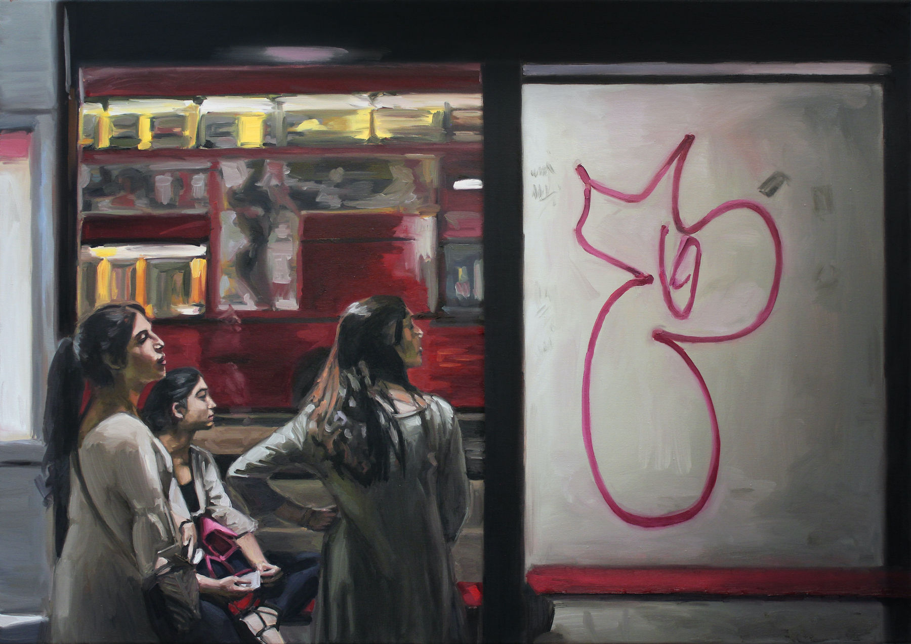 Thomas Cameron, Bus Stop, 2022