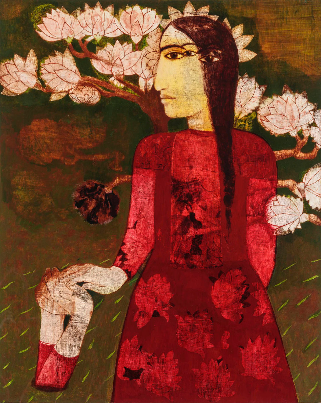 Samira Abbassy, Floral Transfusion, 2022