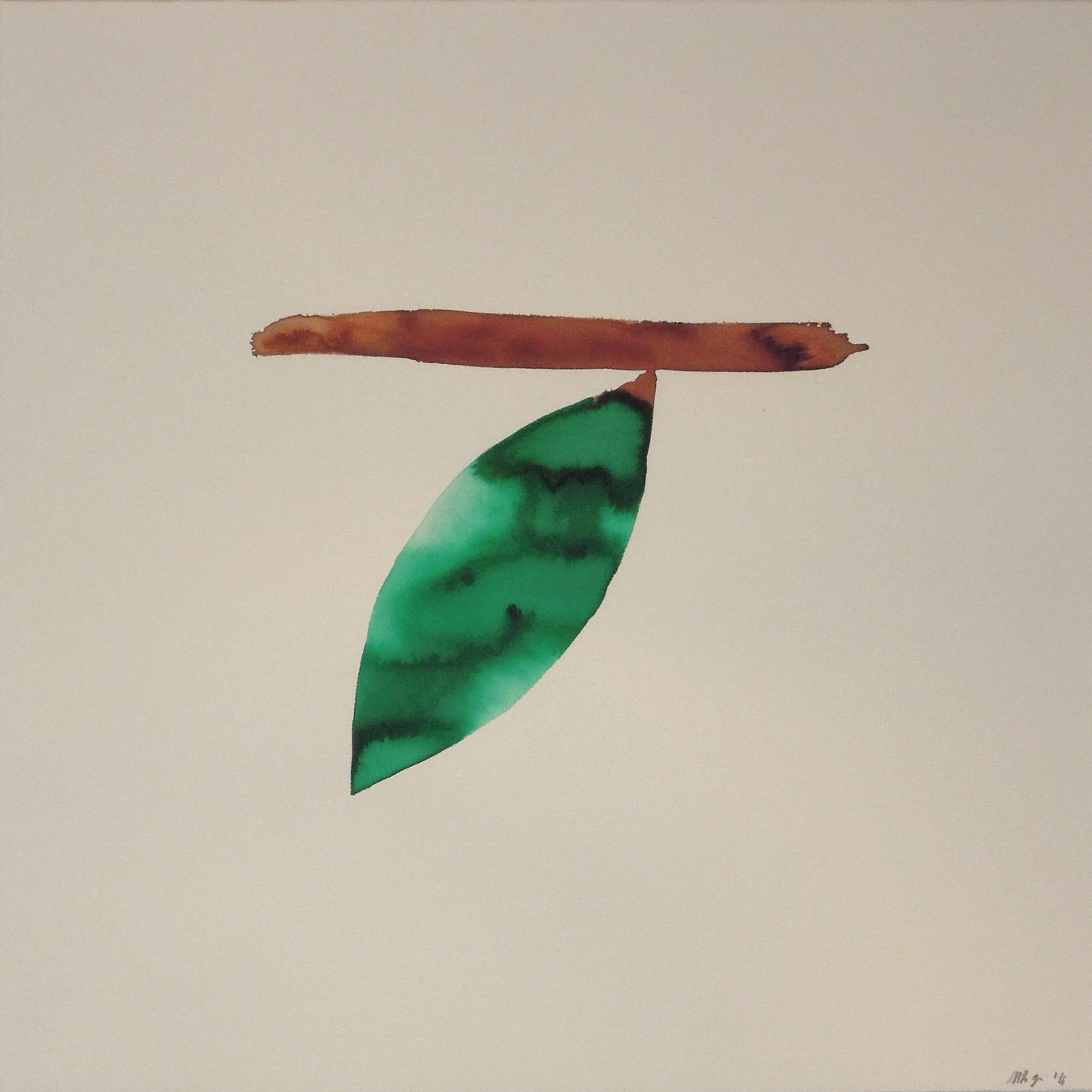 Nadia Ayari, Untitled (Leaf IV), 2016