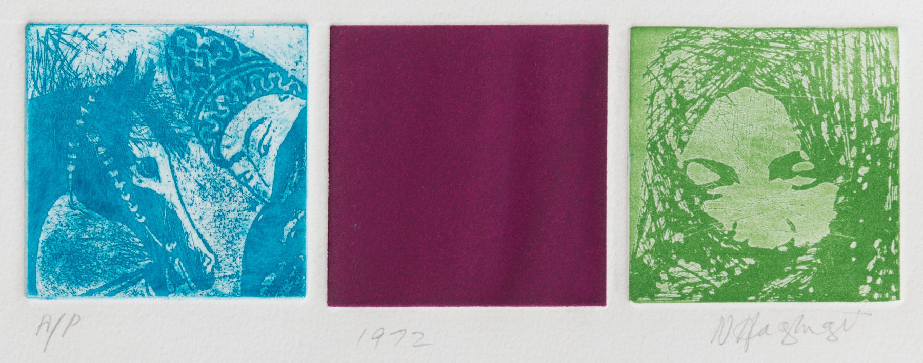 Nahid Hagigat, Watching, 1972