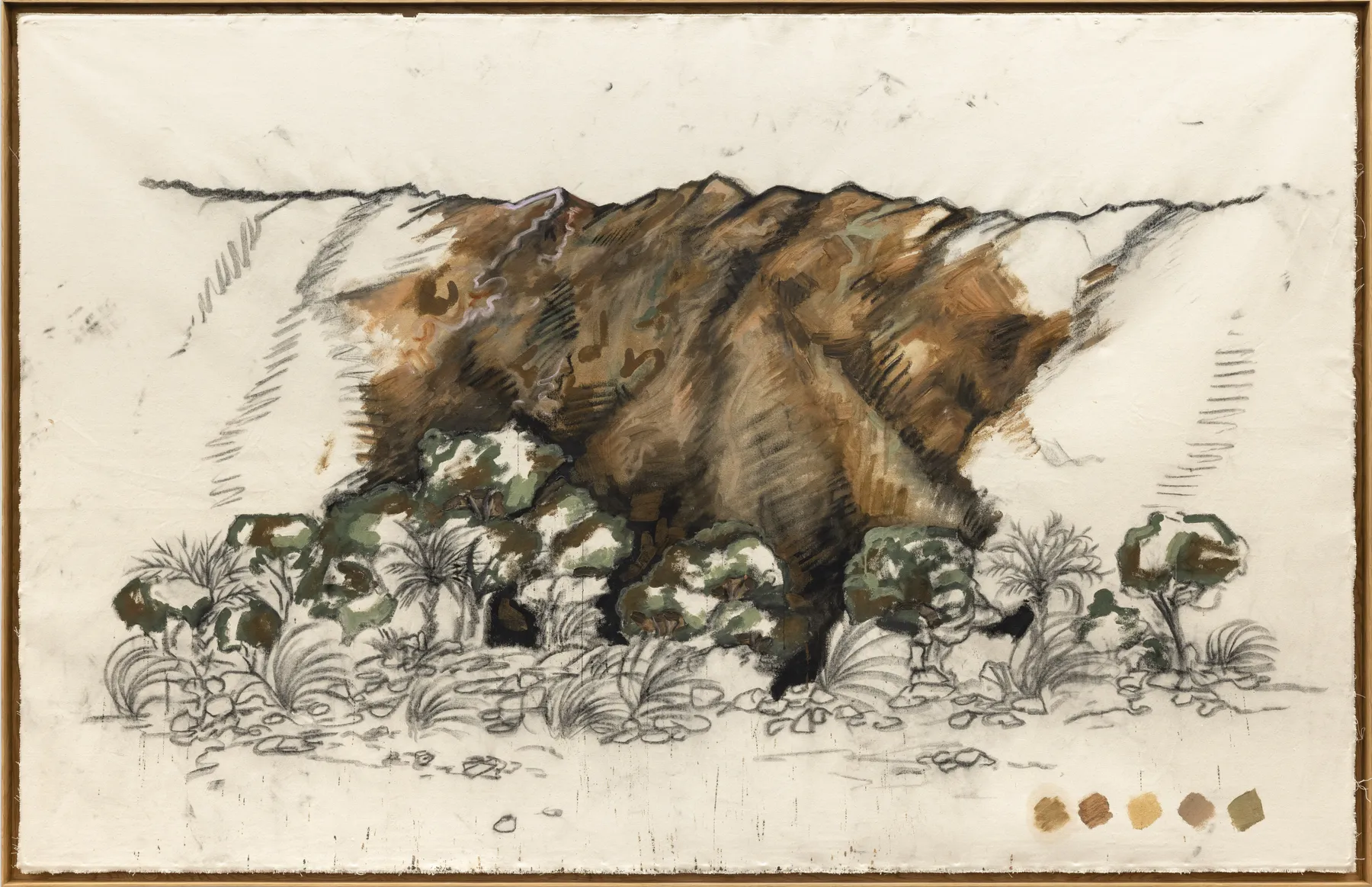 Roudhah Al Mazrouei, Mountain Palm Mountain, 2023