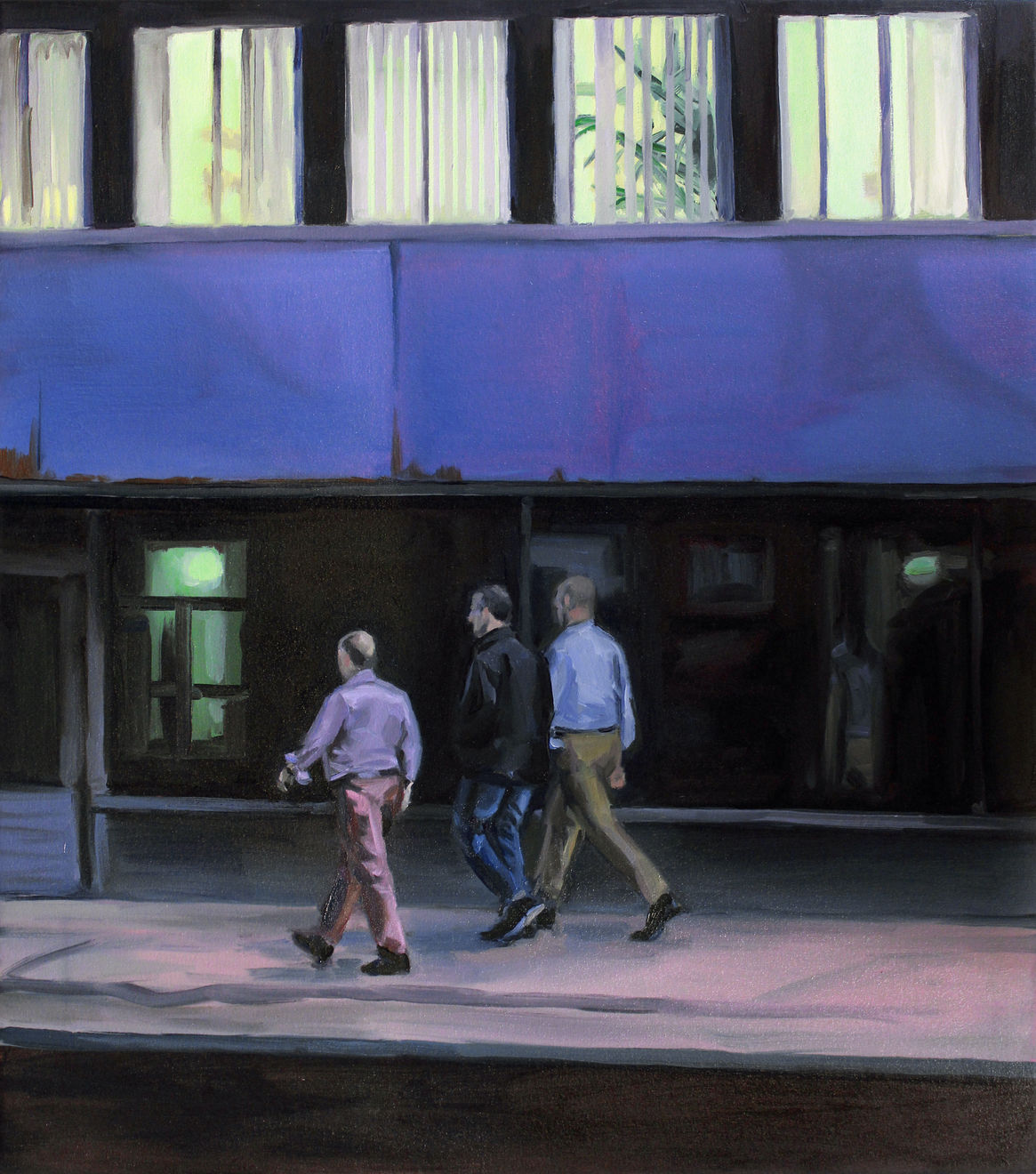 Thomas Cameron, Office in Evening, 2022