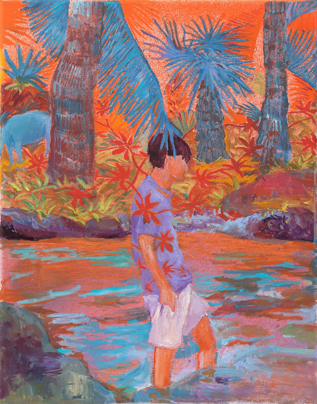 Taedong Lee, Orange Valley, 2021