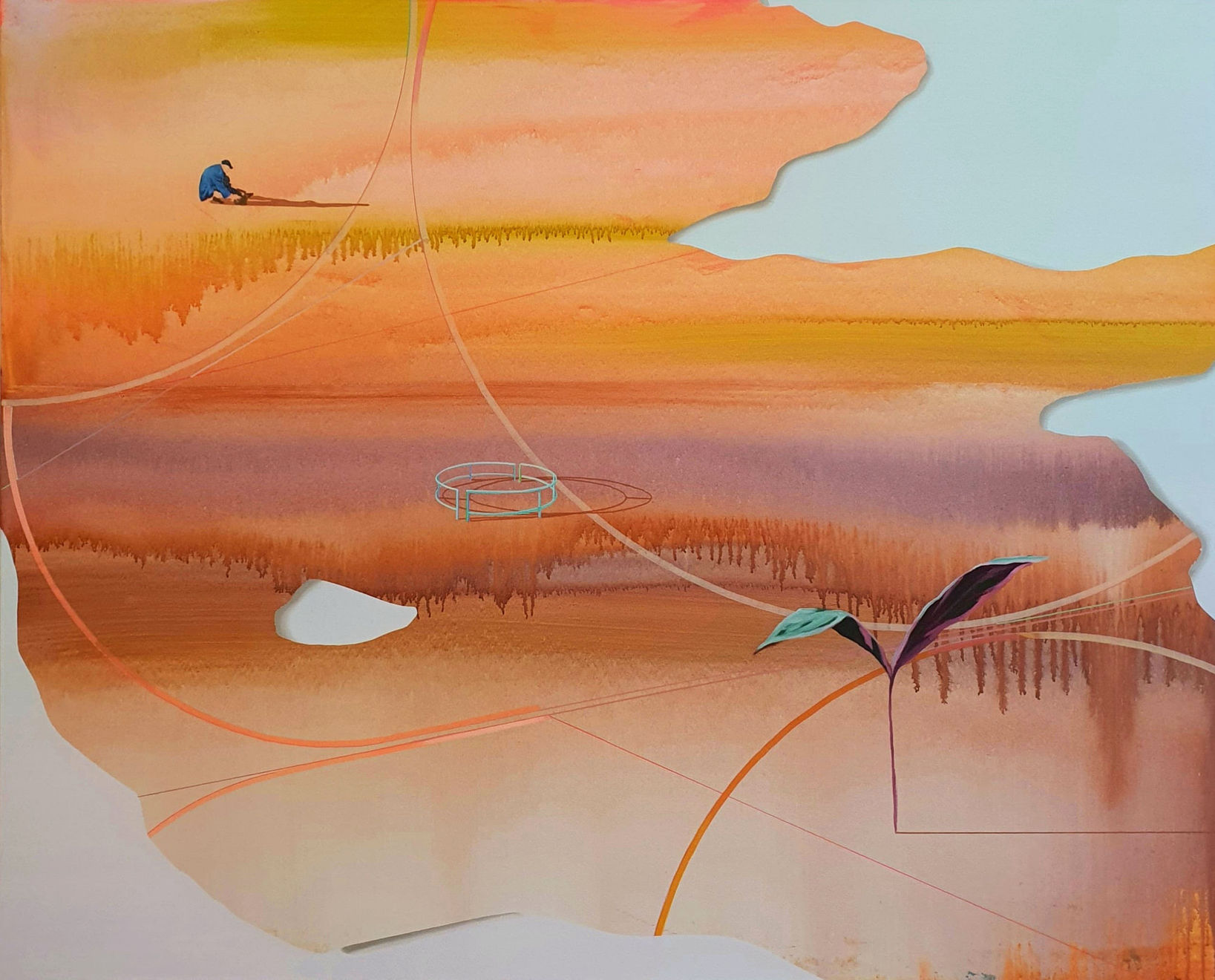 Béchir Boussandel, crystal shiner, 2021