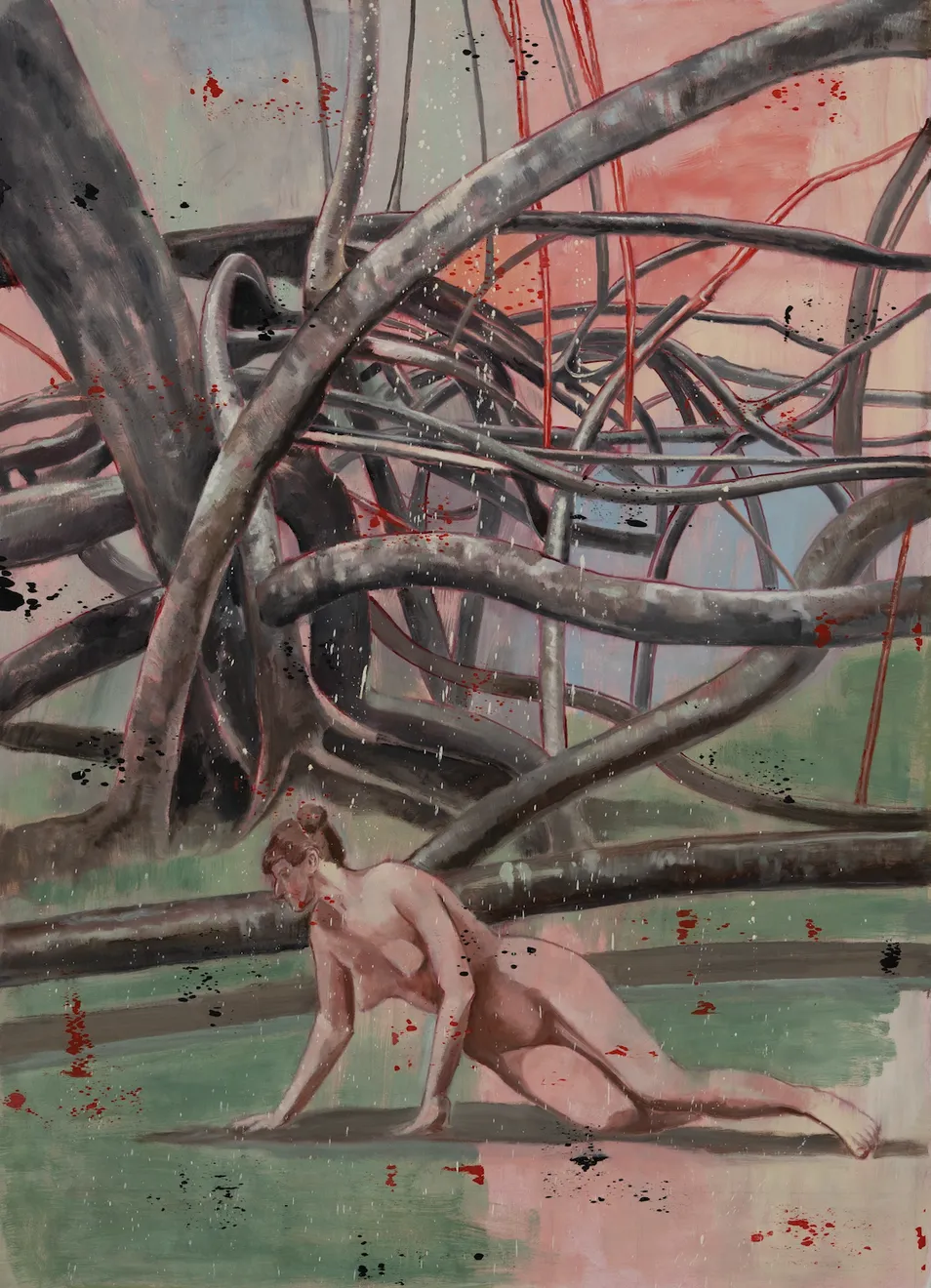 Nicky Nodjoumi, Intimacy and Silence, 2024