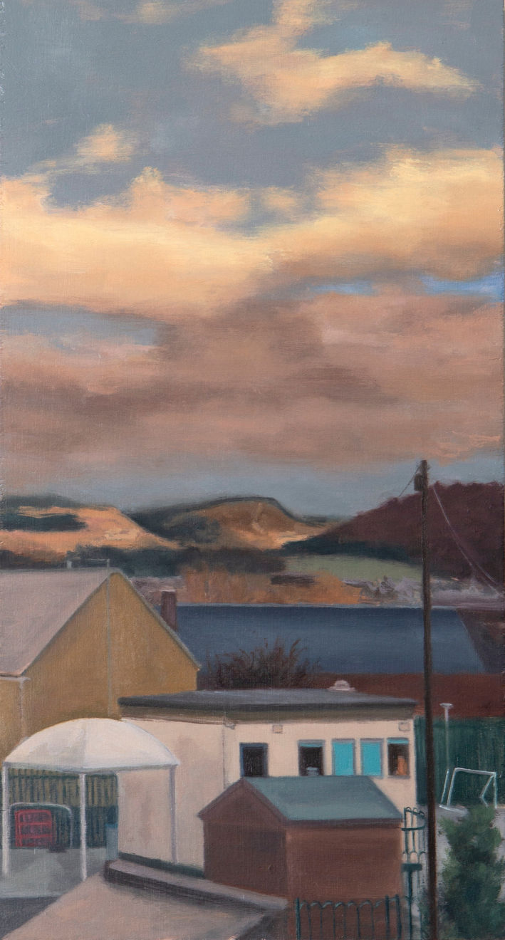 Evie O'Connor, View from the Spare Room (3pm), 2024