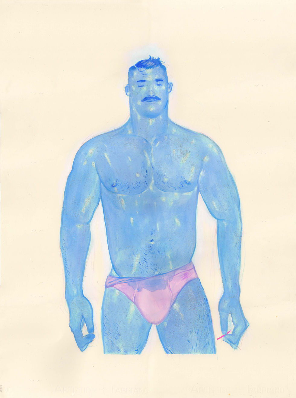 Justin Yoon, Blue Dream and his Disco, 2018