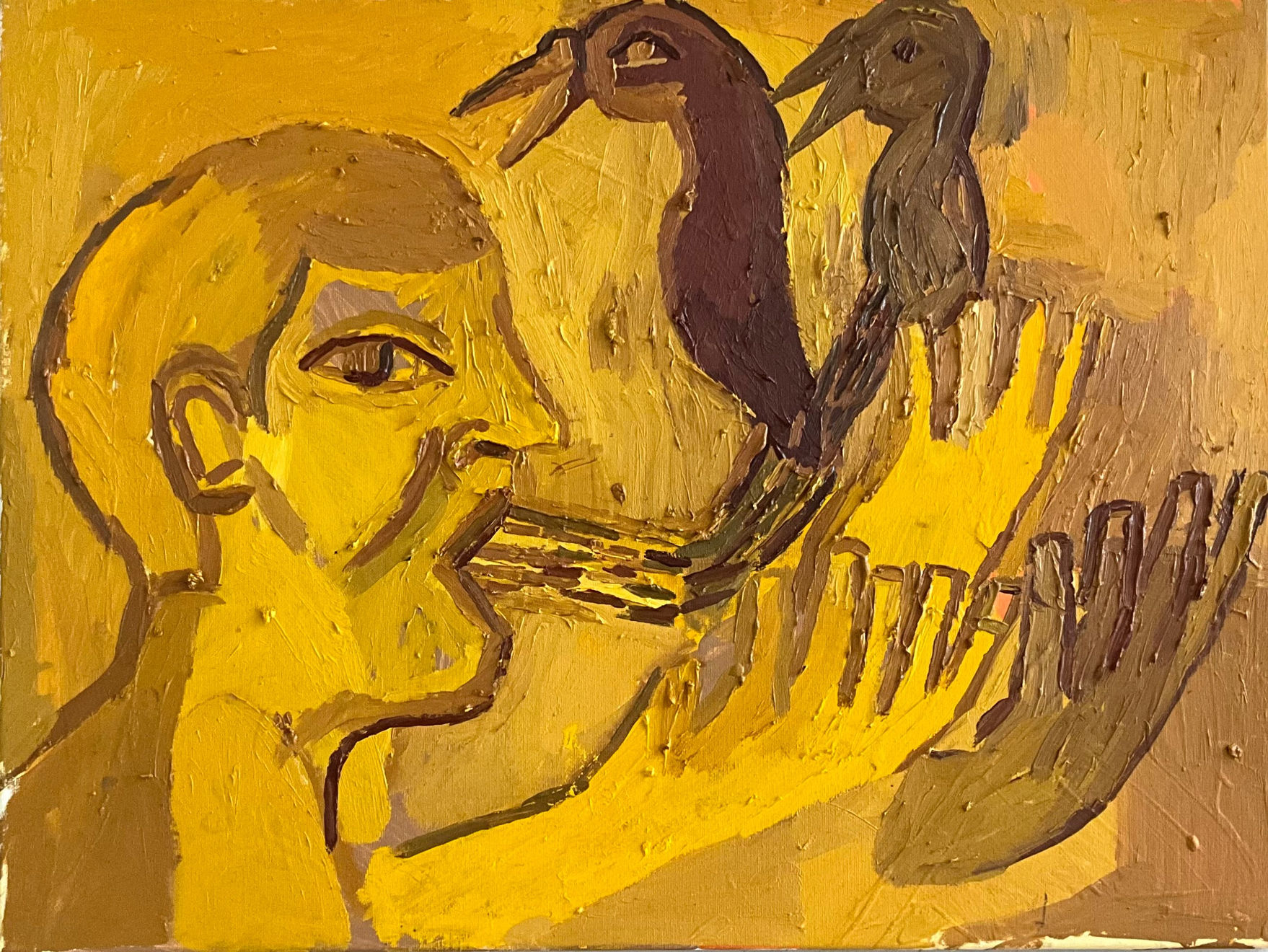 Clintel Steed, What the words create in the 5g yellow space, 2023