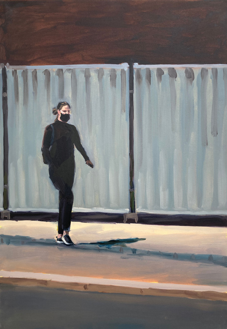 Thomas Cameron, Woman Walking, 2022