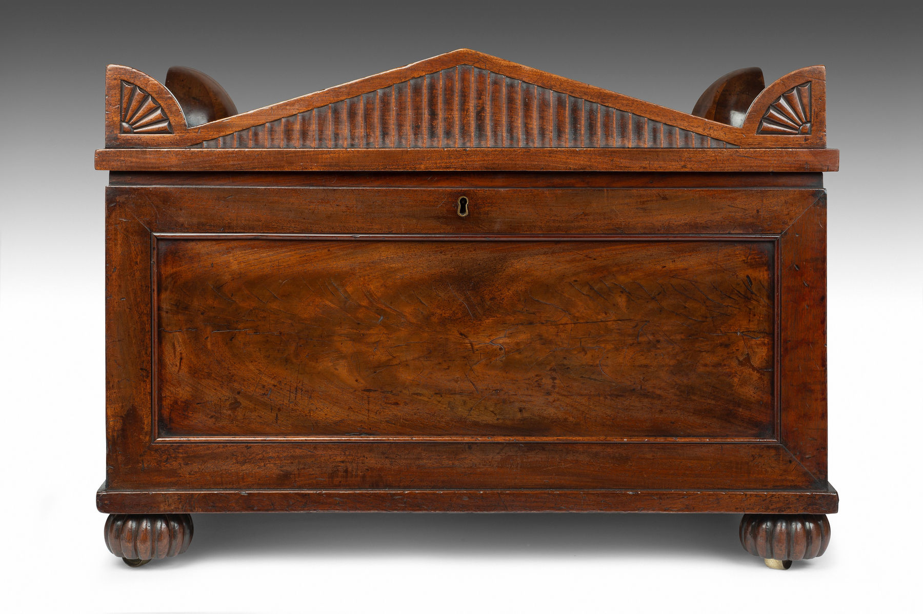 antique Coulborn Regency mahogany cellarette
