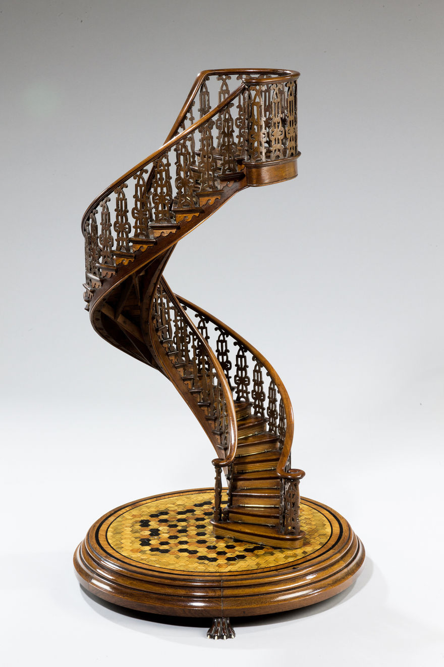 Exhibition Spiral Staircase Model