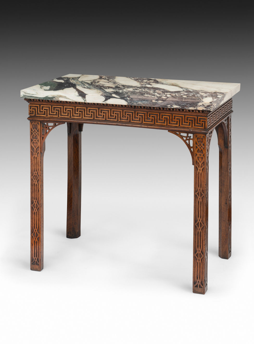 Coulborn Antiques Mid Eighteenth Century Cherry Wood Console Table