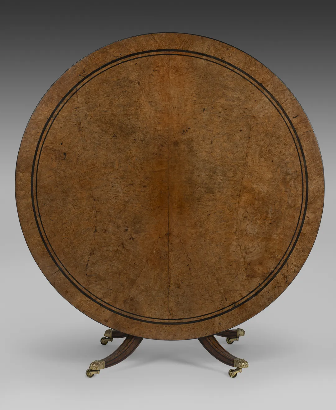 Coulborn antique Regency Pollard oak centre table George Bullock