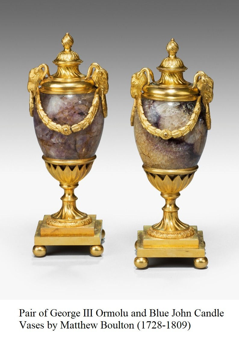 Pair of Anglo-Indian Filigree Silver Gilt Cassolettes after the model by Matthew Boulton