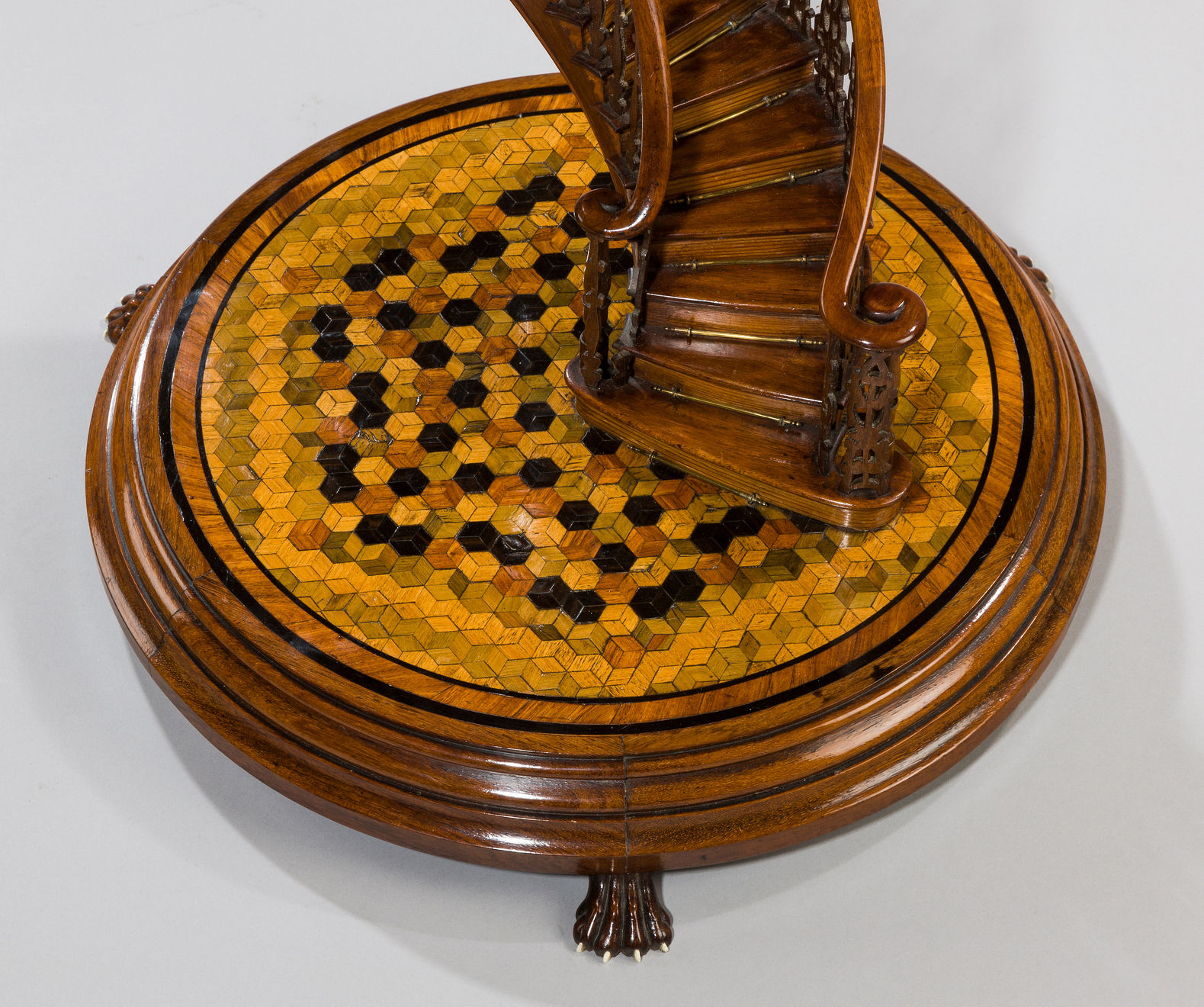 Exhibition Spiral Staircase Model