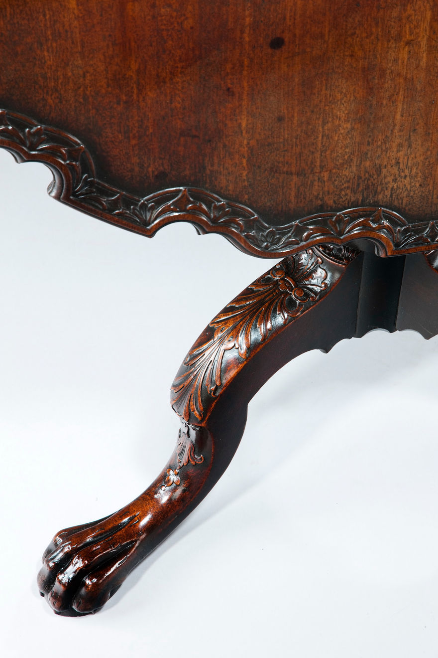 George II Mahogany Tripod Supper Table