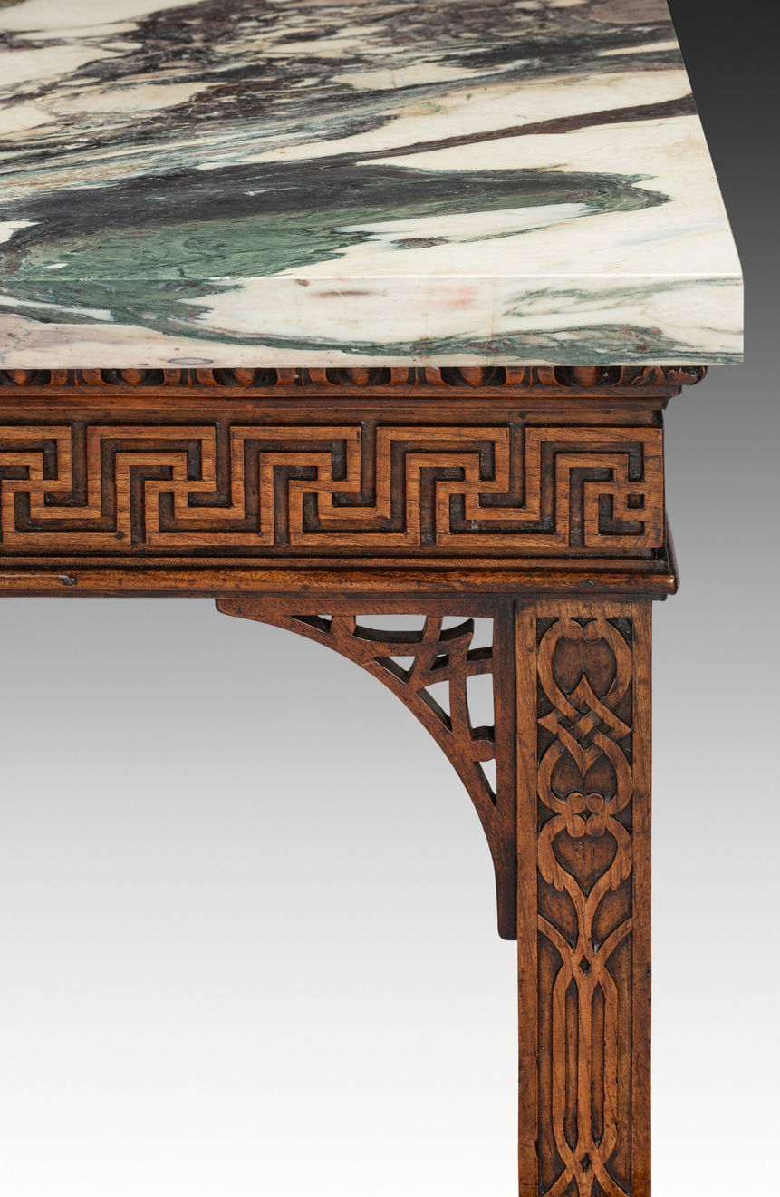 Coulborn Antiques Mid Eighteenth Century Cherry Wood Console Table