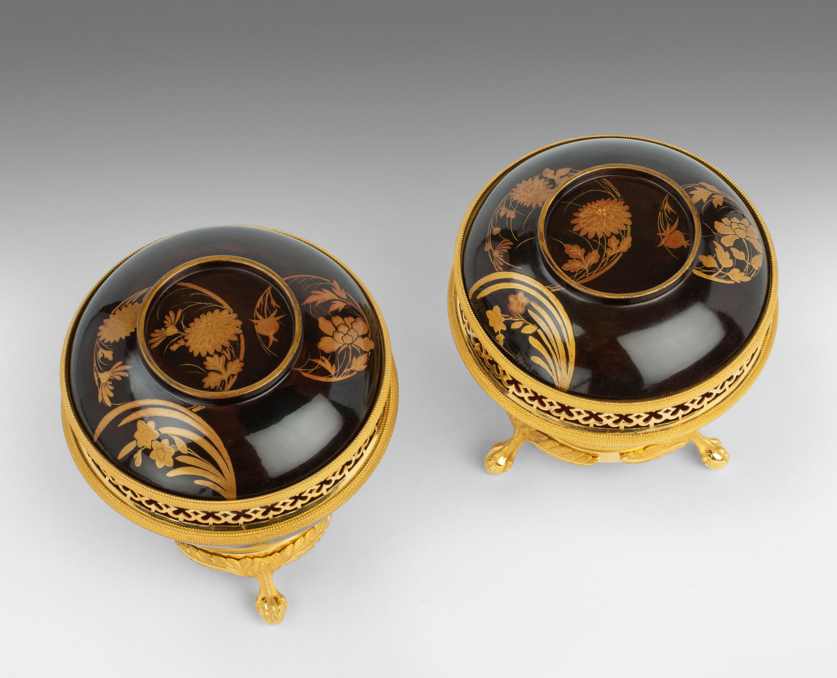 Coulborn antique Pair Pot Pourri Vases Benjamin Vulliamy