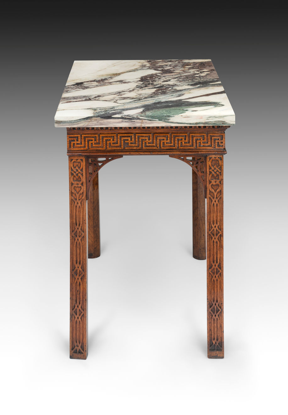 Coulborn Antiques Mid Eighteenth Century Cherry Wood Console Table