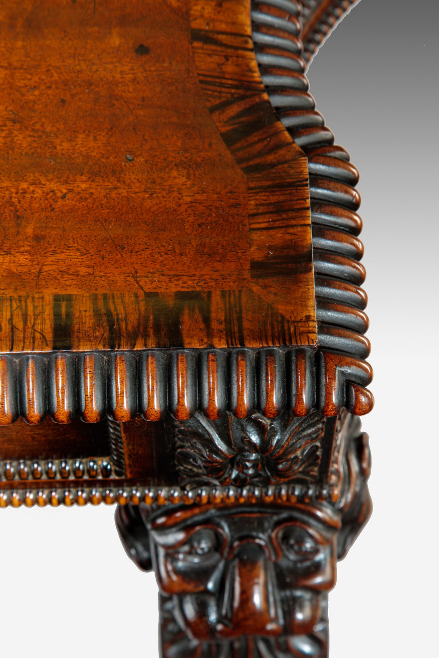 Regency Mahogany Side Table