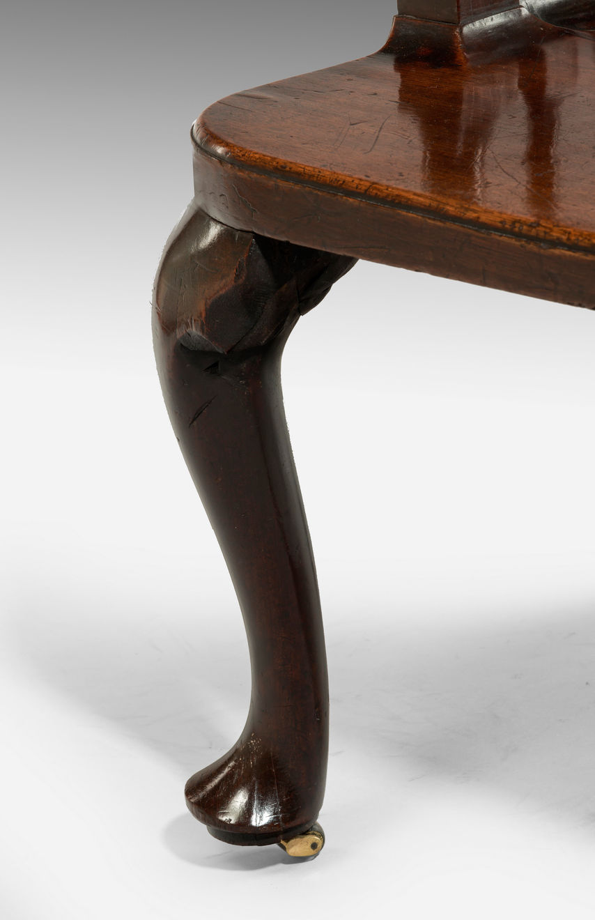 George II Mahogany Spindle-Backed Armchair